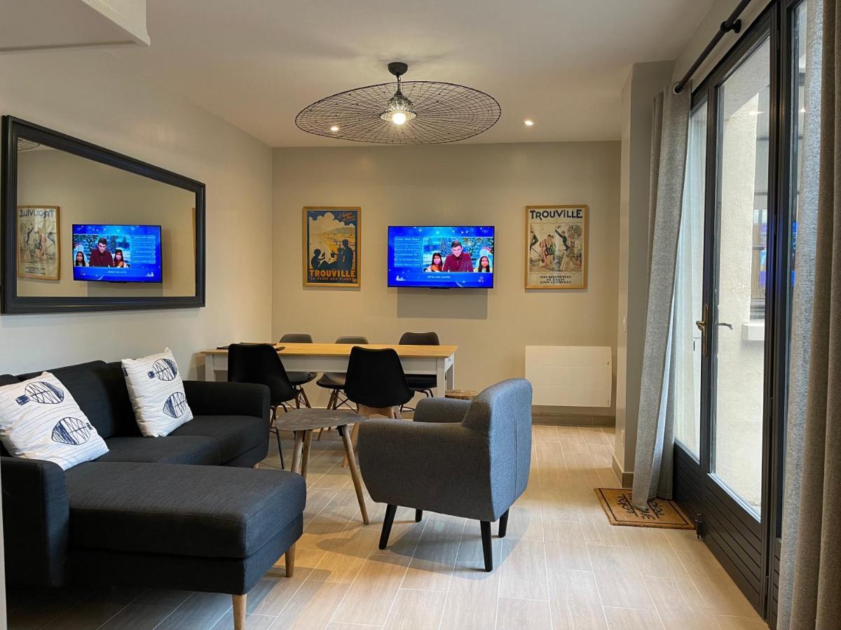 Villa Madeleine Renovee Plage Hyper Centre ทรูวิลล์-ซูร์-แมร์ ภายนอก รูปภาพ